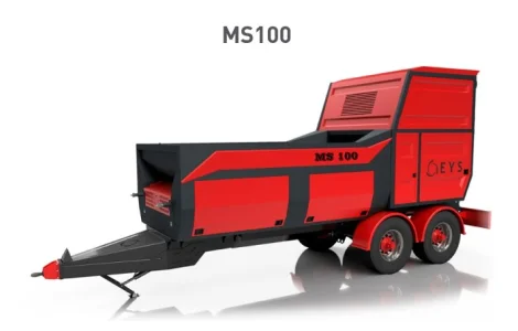 Мобильный шредер измельчитель EYS MS