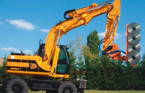 Навесная дисковая пила Coupeco METEOR P-90 (Франция)