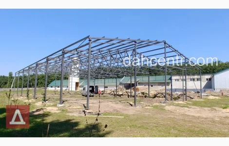 Склад Цех Ангар 18х30х6 навіс, промислова споруда, каркас, ферми, СТО