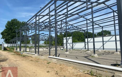 Склад Двосхилий 16х48х6 ангар, виробництво, ферми, цех, каркас, навіс