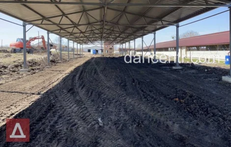 Ангар 12х42х5 металевий каркас, конструкція під склад, цех, сто