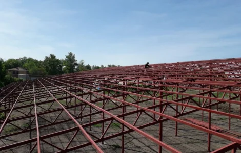 Каркасные ангары и зернохранилища