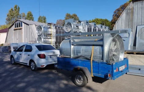 Зерносушарки Теплогенератор на газу та пропан-бутані для зерносушарки