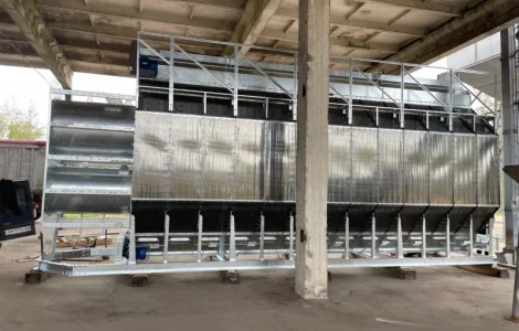 Зерносушарка з нержавіючими решетами