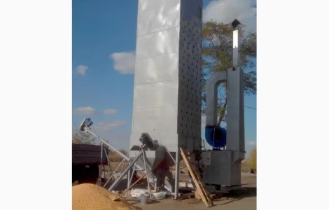 Продам шахтную зерносушилку