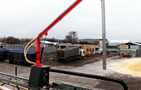 Пробоотборник зерна на рельсе Ecotec RAIL с щелевым зондом двухуровневого действия