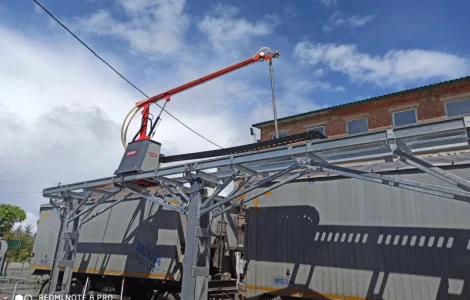 Автоматический пробоотборник зерна на рельсе Ecotec RAIL