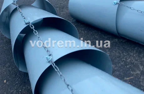 Гибкий металлический самотек Рукава