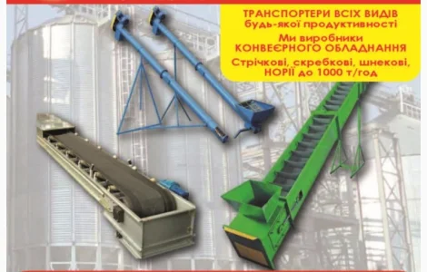 Конвейер ленточный роликовый закрытого типа