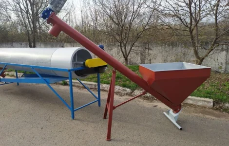 Шнековий дозатор для гранулятора, пелети, брикети, гранула