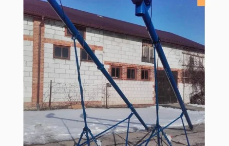 Заводський шнековий погрузчик для зерна 130мм