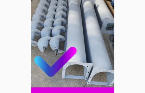 Горизонтальный шнековый транспортер, винтовой шнек