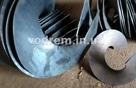 Витки шнека / Шнековые сегменты