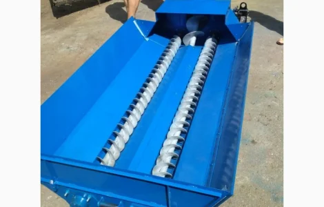 Шнековий розвантажувач вагонів типу "хоппер"