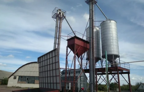 Будівництво та реконструкція ЗАВ КЗС строительство ЗАВ Бункер охладитель зерна БВ40