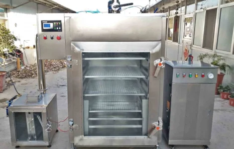 Промислова коптильня гарячого/холодного копчення STvega Smoke House H30