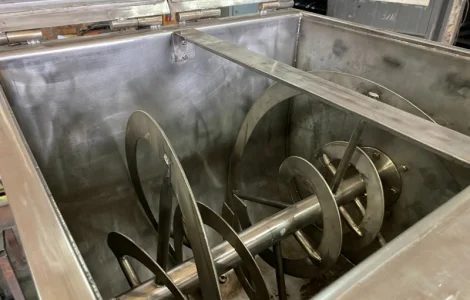 Барабанні промислові змішувачі цукру, пудри, порошків, 250 літрів 4кВт