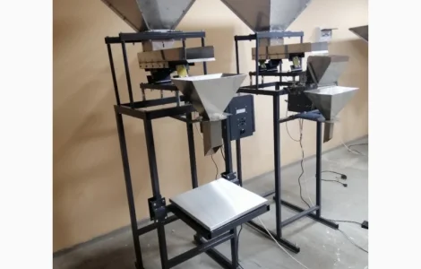 Весовой дозатор сыпучих продуктов до 30кг, для пеллет, удобрений, корм