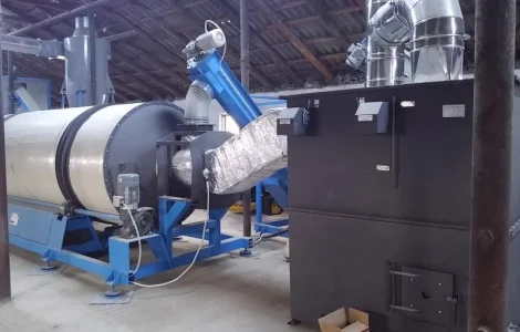 Барабанные сушилки для биомассы (Чехия)