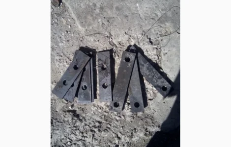 Молоток, бичи к дробилкам зерна КДУ, ДКУ, КДУ-2, ДДМ-5, А1-ДМ2-Р, Доза, Княжа, 110х50