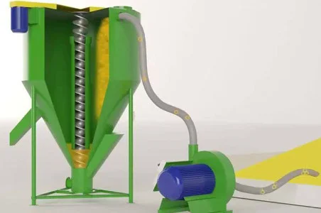 Кормозмішувач, зернодробарка, 1500 кг в годину