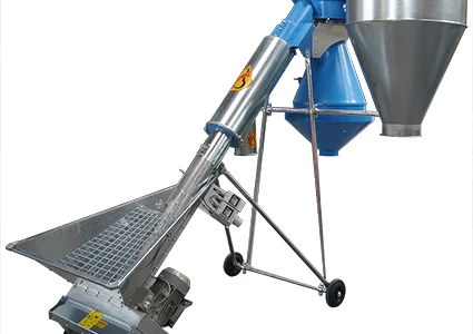 HIMEL Мобільна розвантажувальна станція з механізмом попереднього очищення (Німеччина)