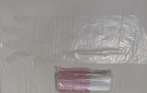 Рукавички ветеринарні поліетиленові