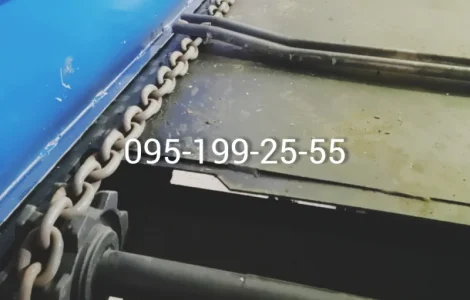 КТУ-10 транспортер у зборі, ланцюг, скребок