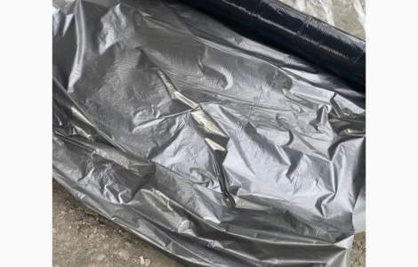 Мульчуюча плівка чорно-срібна Vatan Plastik