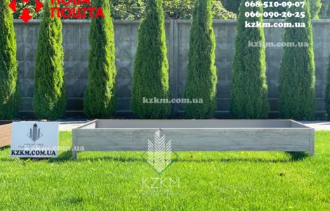 Грядка оцинкованная под заказ, с полимерным покрытием, быстрое изготовление