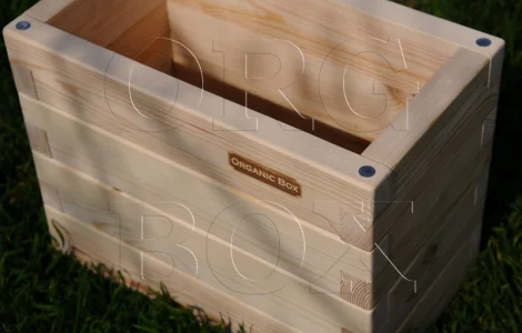 Деревянные ящики для цветов, высокие грядки, ограждения для клумб Organic Box купить