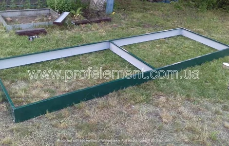 Купить высокие грядки, теплые грядки купить, оцинкованные грядки