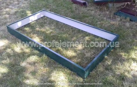 Купить ограждение для грядок, грядки металлические, ограда для грядок