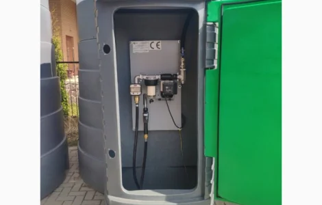 Резервуар двостінний 5000л METRIA для дизельного пального. Міні АЗС під ключ