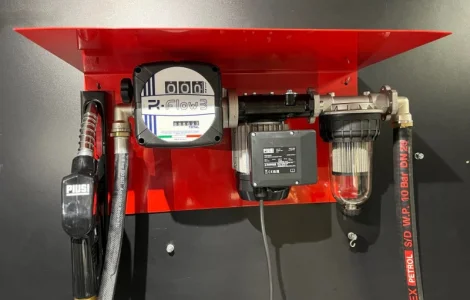 Для дизпалива МініАЗС BRNT-1 з тримачем 220 56л/хв з механічним лічильником