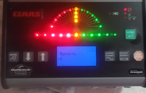 Паралельне водіння агро GPS для трактора Claas Copilot (Outback S-Lite)