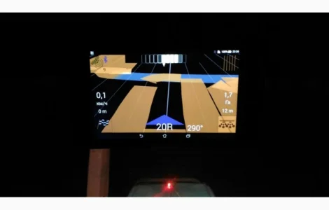 Навигация GPS(система параллельного вождения) для трактора