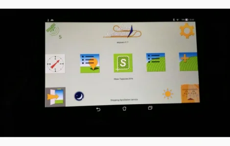 Система параллельного вождения(курсовказівник) GPS+10ГЦ+BLUETOOTH АГРОСЛАЛОМ