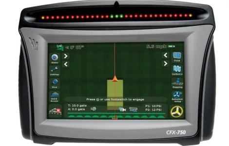 Многофункциональный дисплей Trimble CFX-750 навигация система точного земледелия