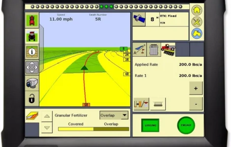 Многофункциональный дисплей trimble fmx навигация