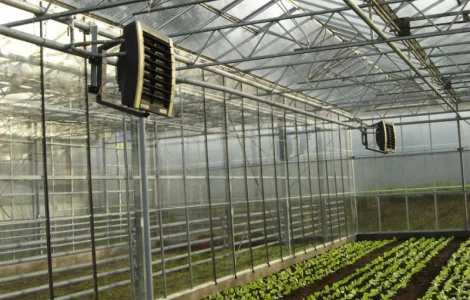 Отопление теплиц  Тепловентиляторы Volcano VR1, Volcano VR2