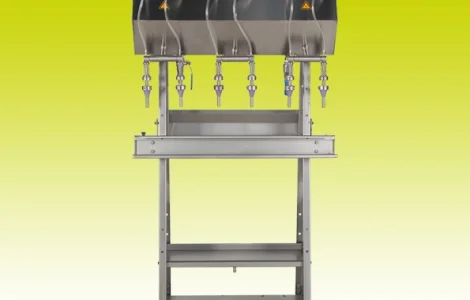 Ручной наполнитель бутылок, розлив сока в бутылки