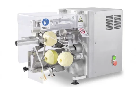 Машина для очистки, нарезания, удаления сердцевины яблок 70-100 кг/час