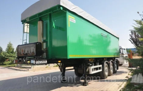 Тенты ПВХ на зерновоз, самосвал, накидка с люверсами из ткани ПВХ