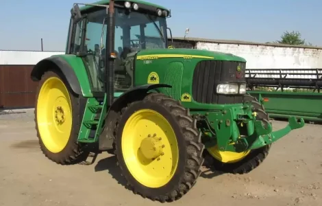 Комплект колес (шина+диск) на трактор John Deer 6200 (320/90R46 и 320/85R28)
