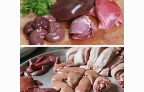 Печень свиная