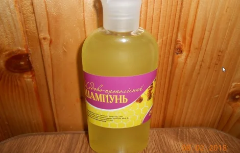Шампунь медово-прополісний
