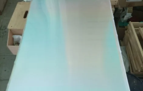 Алюмінієвий лист 557×720 мм для оббивки дахів вуликів