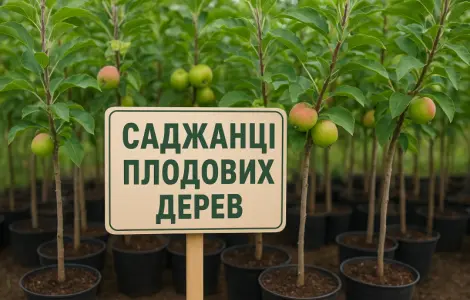 Саджанці яблунь на М9 підщепі
