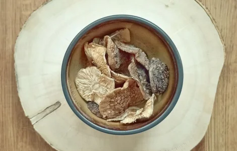 ПАНТЕРНЫЙ МУХОМОР 2024 г. - Сушеные шляпки пантерного мухомора цельные, микродозинг